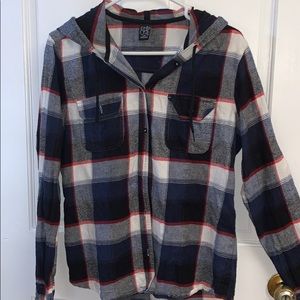 Hooded Flannel